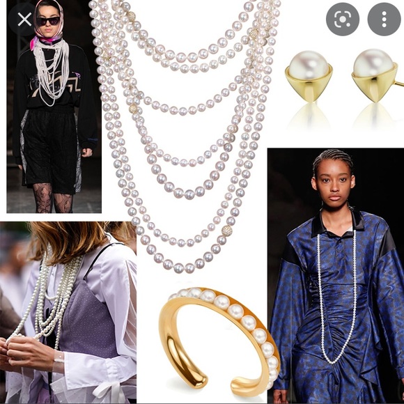 Pearl Strand Costume Jewelry necklace 100 inches versatile - Picture 3 of 5